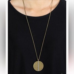 Token of My Gratitude - Brass Necklace - Paparazzi Accessories